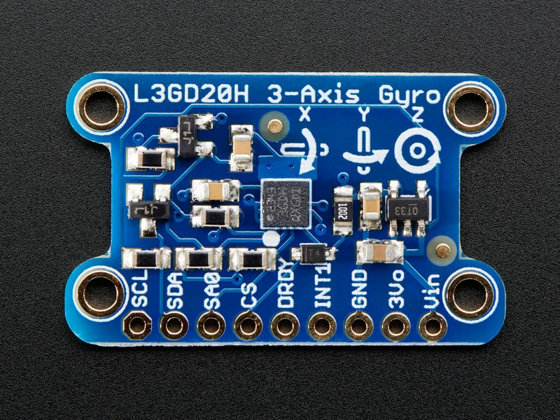 L3GD20H Triple-Axis Gyro Breakout Board - L3GD20/L3G4200 Upgrade - L3GD20H