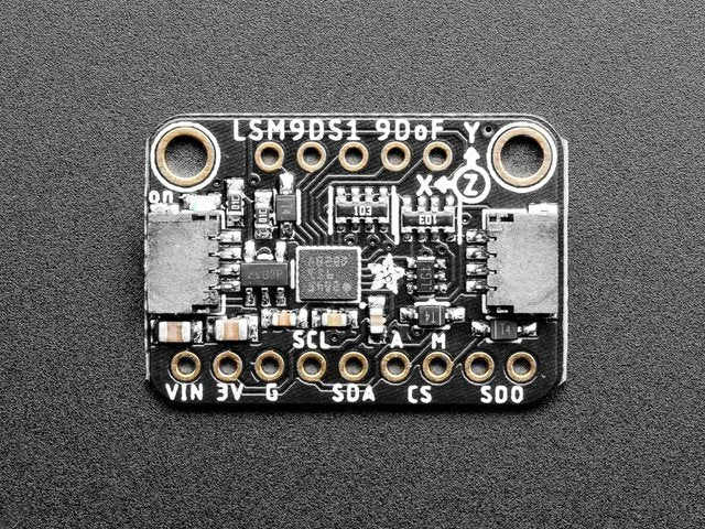 Adafruit 9-DOF LSM9DS1 Breakout Board - STEMMA QT / Qwiic