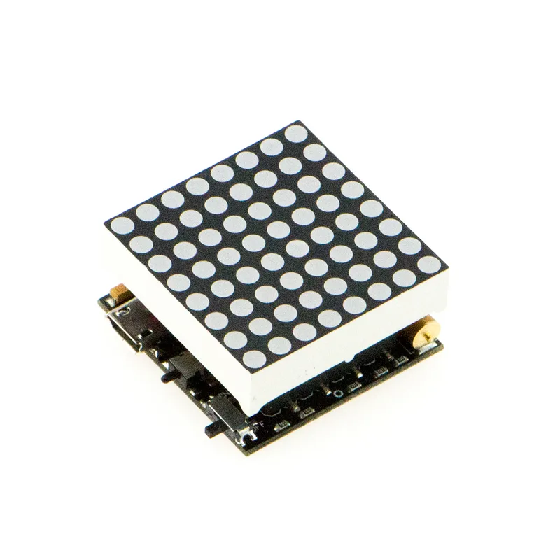 Experience the Magic of Portable 8x8 LED Matrix!
