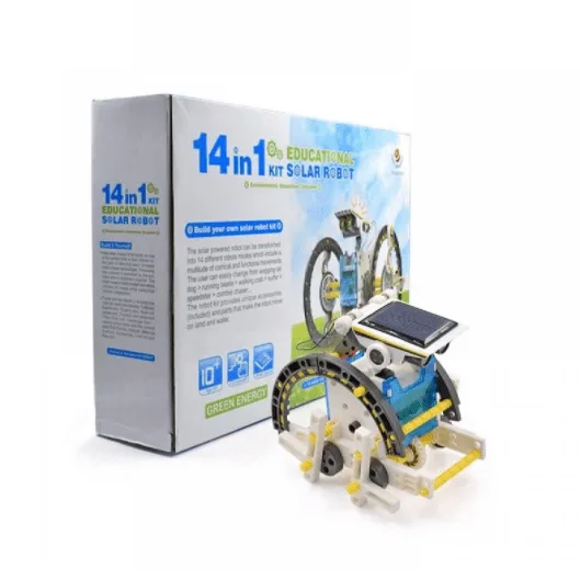 14 in 1 Educational DIY Solar Transformers Robot Toy