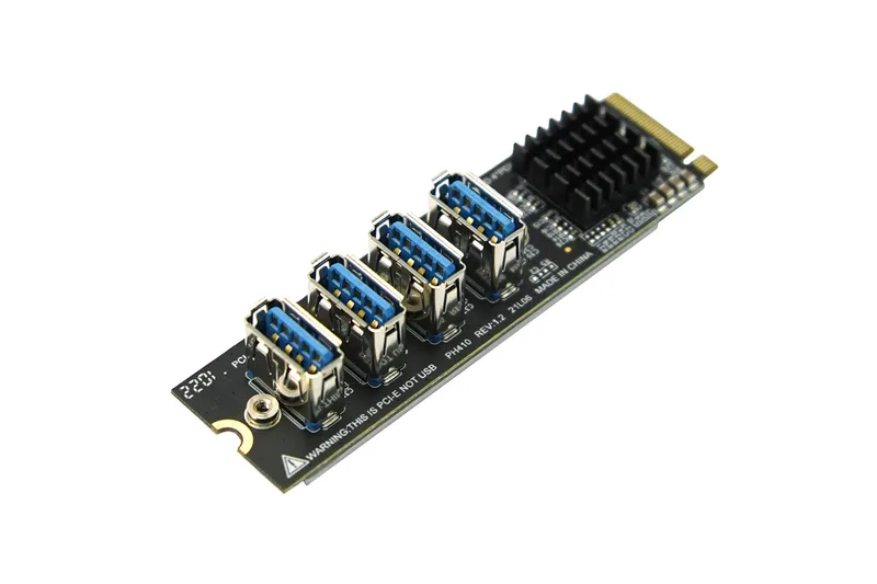 Unlock More PCIe Interfaces with M.2 M Key Expansion Board!