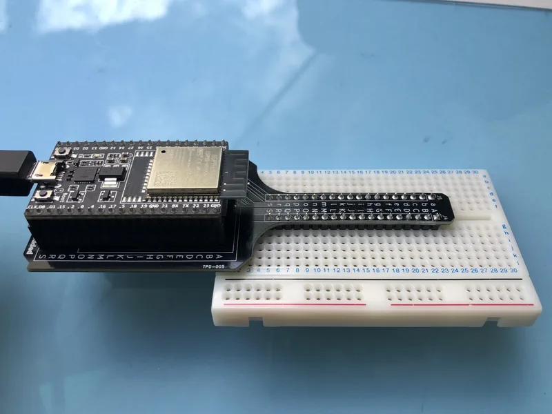 ESP32用ブレッドボード変換基板--販売終了