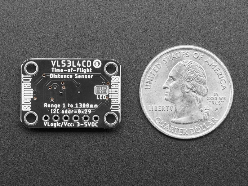 Adafruit VL53L4CD Time of Flight Distance Sensor - ~1 to 1300mm STEMMA QT / Qwiic