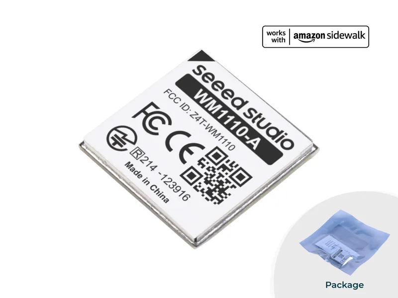 Wio-WM1110 Wireless Module - Semtech LR1110 and Nordic nRF52840