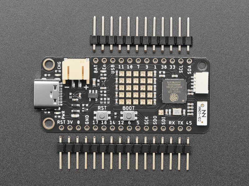 FeatherS2 Neo - Blingy RGB ESP32-S2 Feather Development Board Unexpected Maker
