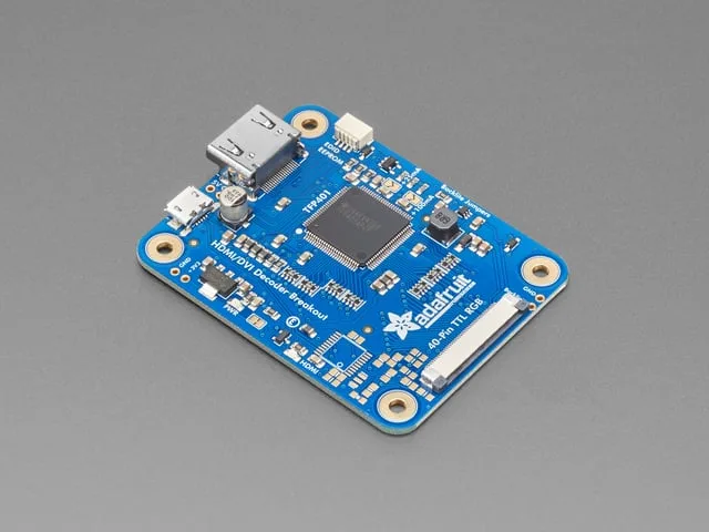 TFP401 HDMI/DVI Decoder to 40-Pin TTL Breakout - Without Touch