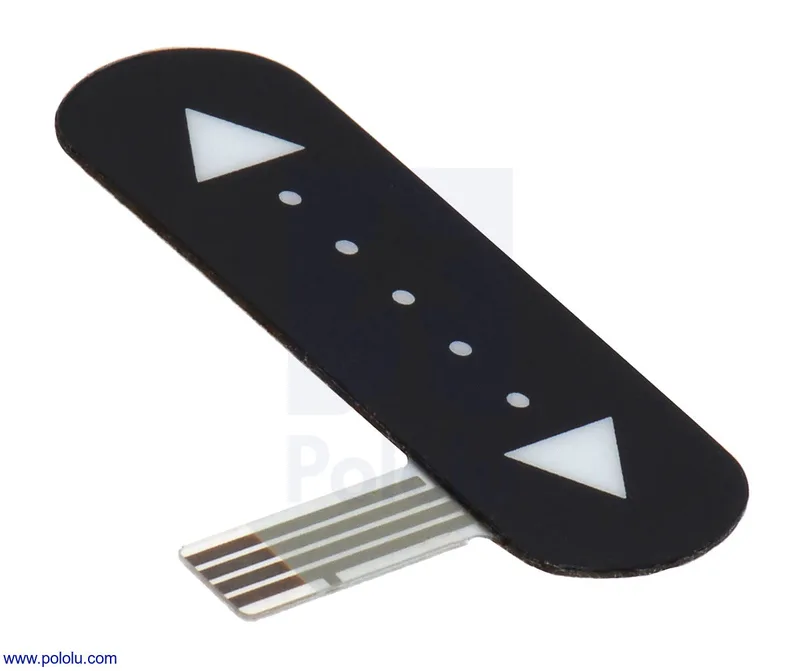 Force-Sensing Linear Potentiometer: 1.4″×0.4″ Strip