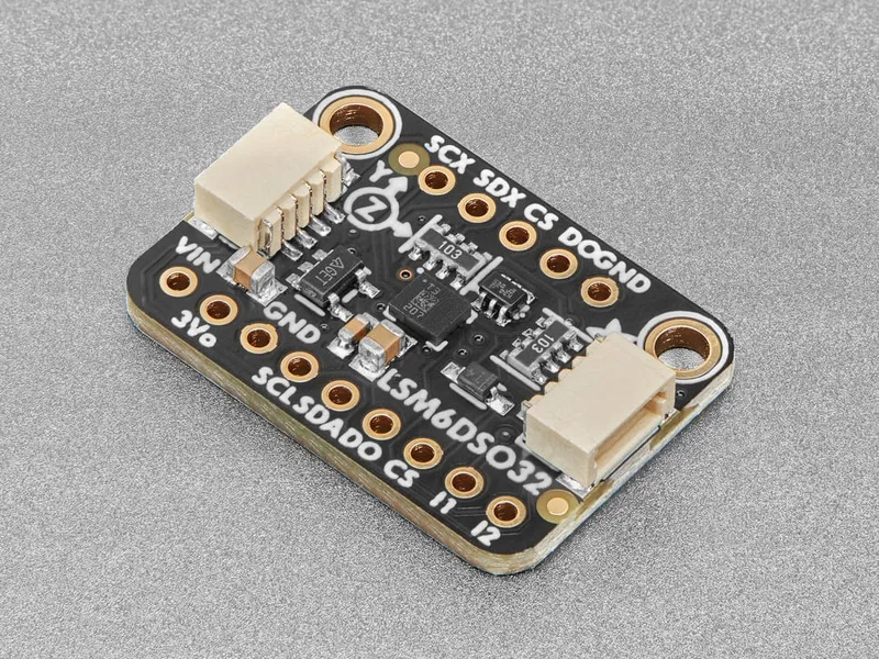 Adafruit LSM6DSO32 6-DoF Accelerometer and Gyroscope - STEMMA QT / Qwiic