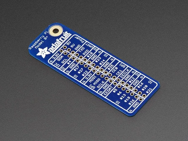Adafruit GPIO Reference Card for Raspberry Pi Model B+/Pi 2/Pi 3