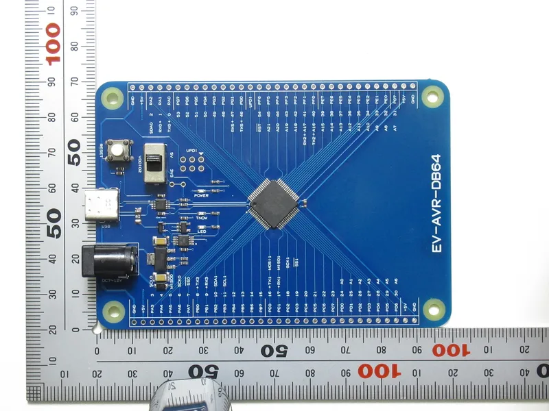 AVR-DB64評価ボード