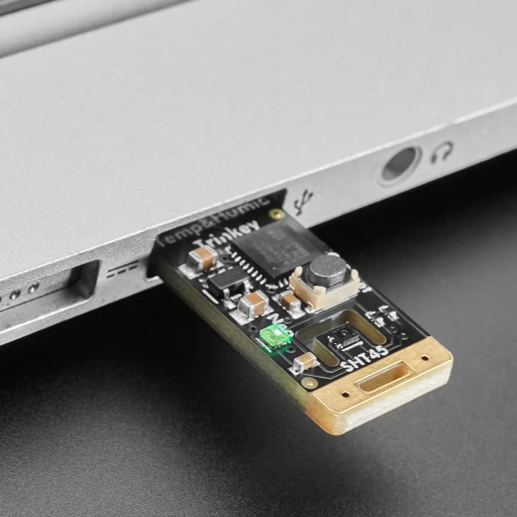 Adafruit SHT45 Trinkey - USB Temperature and Humidity Sensor