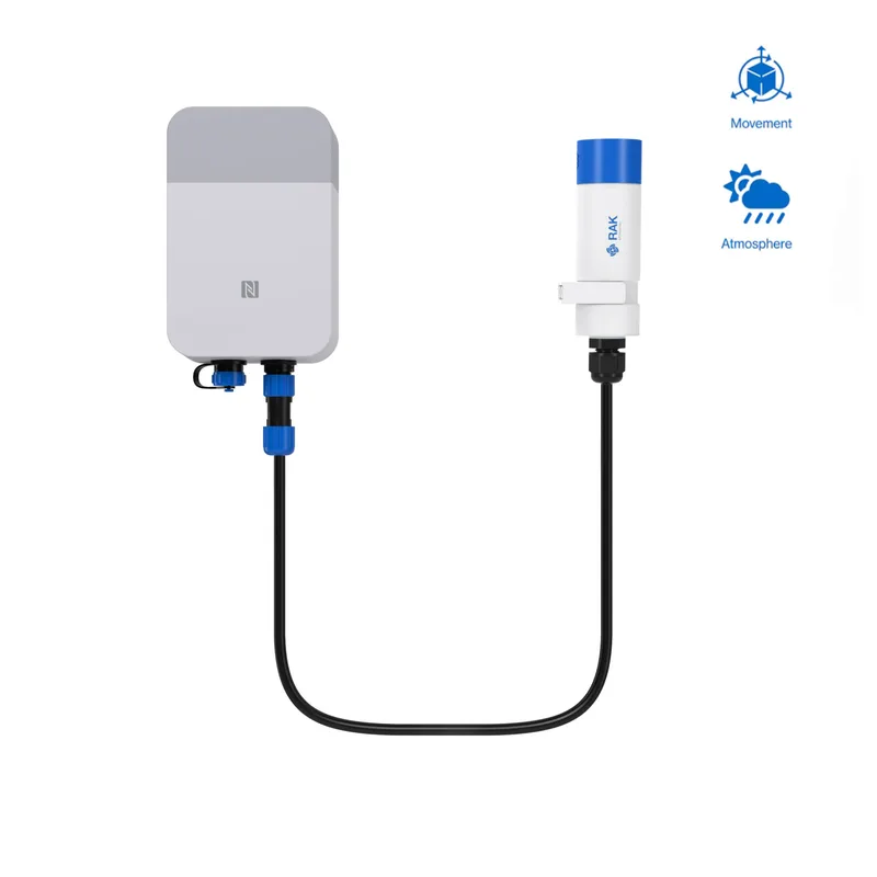 Atmospheric Monitoring + Movement Detection | Barometer Pressure  and Acceleration Sensor | LoRaWAN/NB-IoT/Cellular IoT