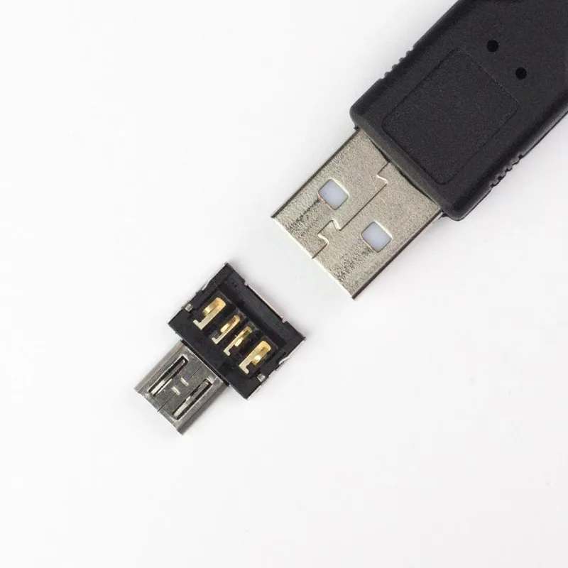 USB to microUSB OTG Converter Shim