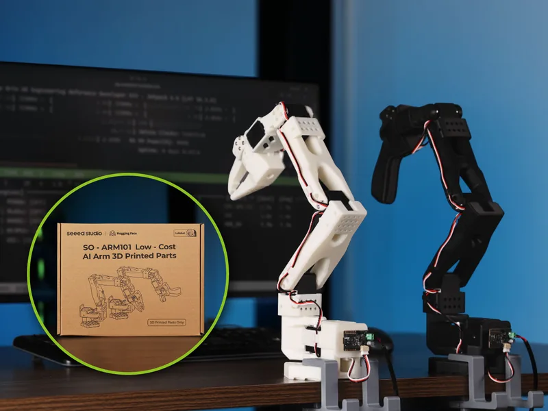 [New] SO-ARM101 Low-Cost AI Arm 3D Printed Skeleton