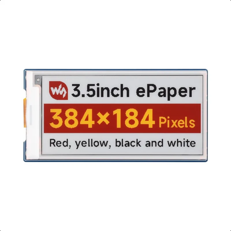 Waveshare 3.5インチ 384 × 184 e-Paperディスプレイ