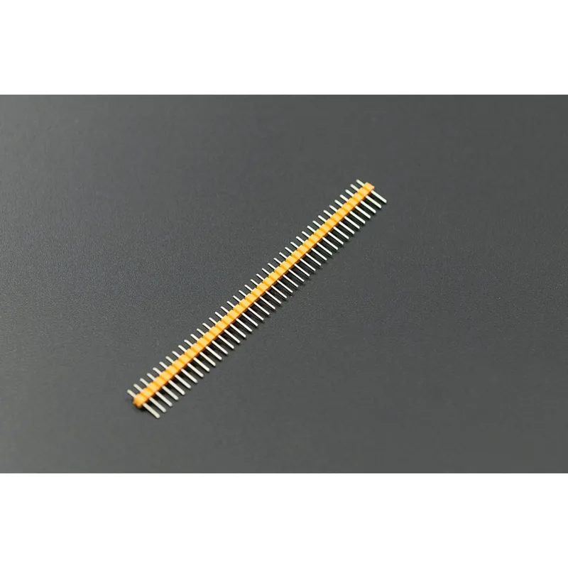 Arduino Male Pin Headers | 0.1 (2.54 mm) Straight Yellow
