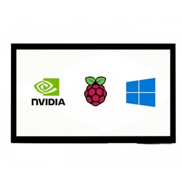 10.1inch HDMI Capacitive Touch Screen LCD (E) 1024Ã—600 Supports Raspberry Pi