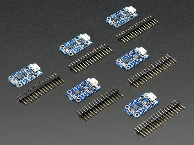 Trinket 6-Pack - 3 x 3.3V and 3 x 5V Trinkets