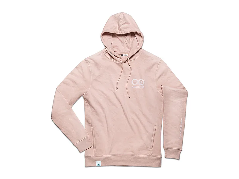 Arduino® Organic Hoodie A/W 22 - pink 1