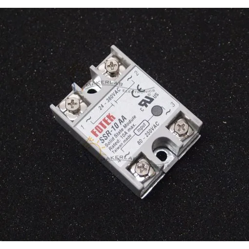 Fotek Solid State Relay SSR-10AA (80-250V AC Input) - Original