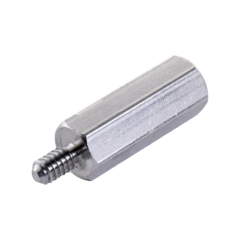 2-56 Male-Female Threaded 0.5 in. Long Hex Aluminum Standoff