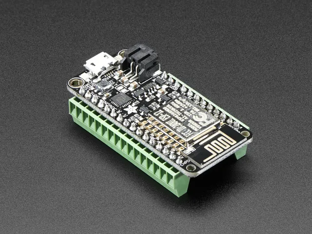 Terminal Block kit for Feather - 0.1" Pitch