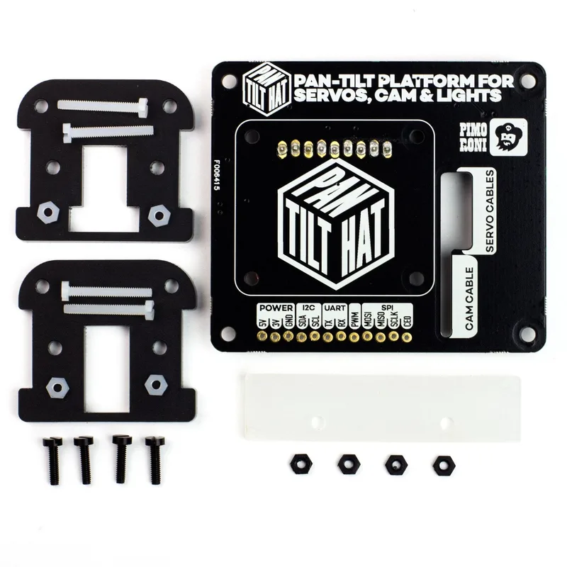Pan-Tilt HAT - without Pan-Tilt module