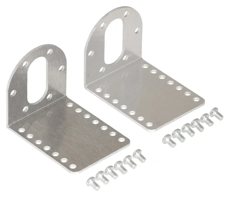 Pololu Stamped Aluminum L-Bracket Pair for 37D mm Metal Gearmotors