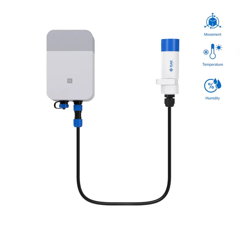 Environmental Monitoring + Movement Detection | Temperature ,Humidity and Acceleration | LoRaWAN/NB-IoT/Cellular IoT