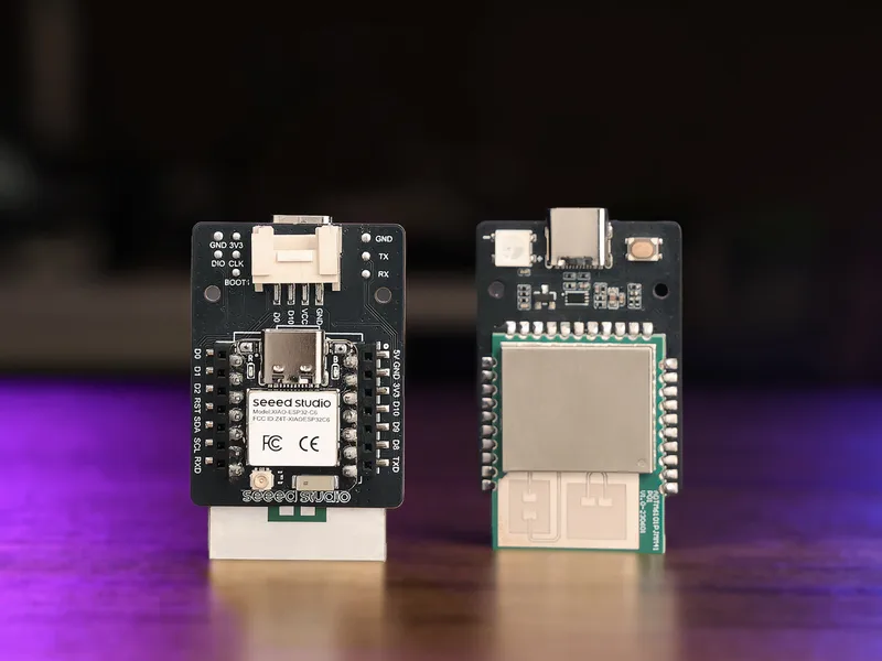 MR60BHA2 60GHz mmWave Breathing and Heartbeat Detection Sensor Kit with XIAO ESP32C6