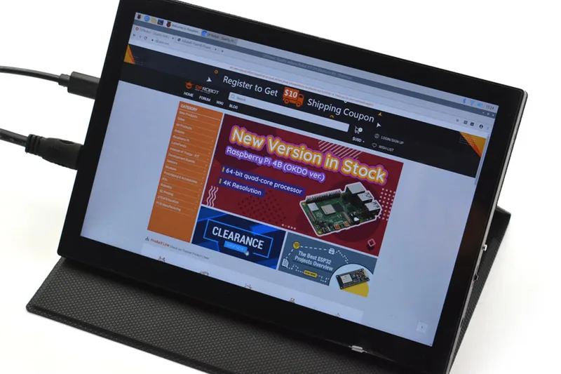 Unleash Clarity with 8.9" IPS Touch Display for Pi &amp; Nano