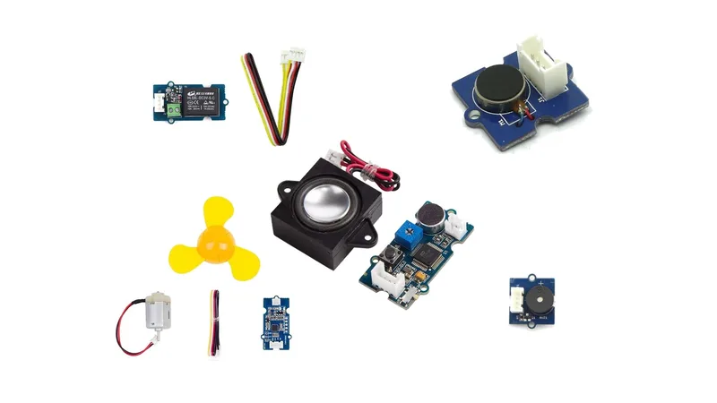 Grove actuator modules(5) kit for Microbit and Arduino