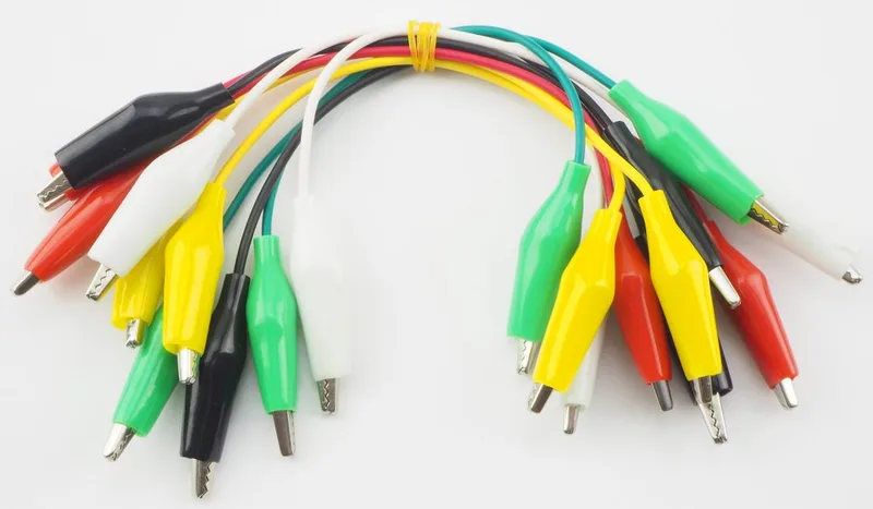 Short Alligator Leads for Micro:Bit 10 pack