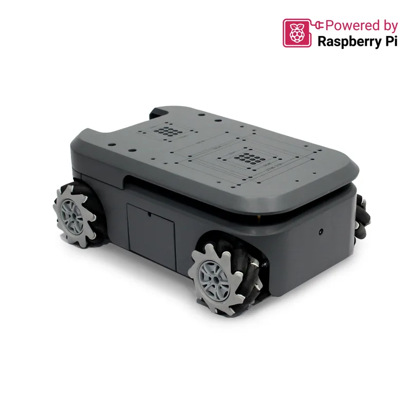 Elephant Robotics myAGV 2023 Pi - Mobile Chassis Autonomous Navigation Raspberry Pi Robot Kit 2D Mapping, Smart 4-Wheel Drive Vehicle with Gamepad