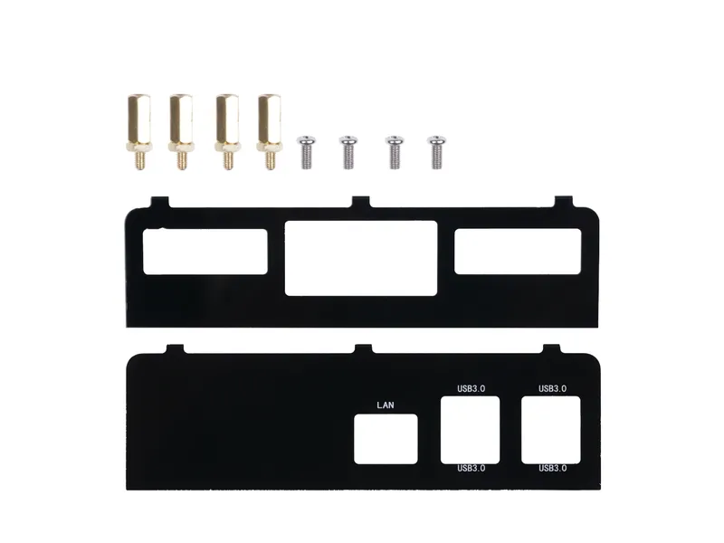 re_computer case: Side Panels For Raspberry Pi 3 With Standoffs 
