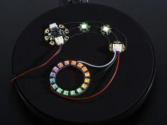 Flora Sewable 3-Pin JST Wiring Adapter