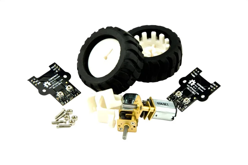 Enhance Robotics Learning with MiniQ Motor Wheel Set