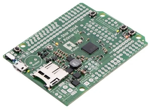 Pololu A-Star 32U4 Prime SV microSD (SMT Components Only)