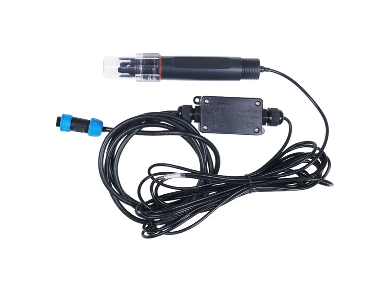 Industrial pH Sensor MODBUS-RTU RS485 & 0-2V Analog Voltage (S-pH-01B), with waterproof aviation connector