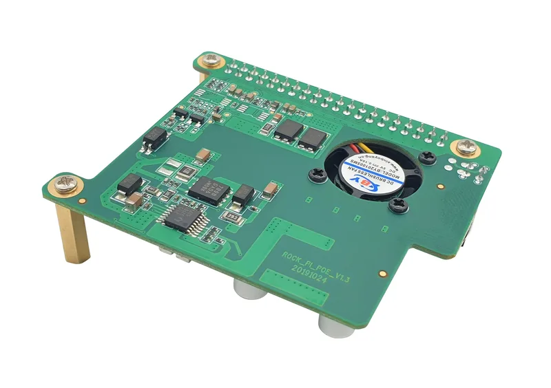 ROCK PI 802.3at PoE HAT