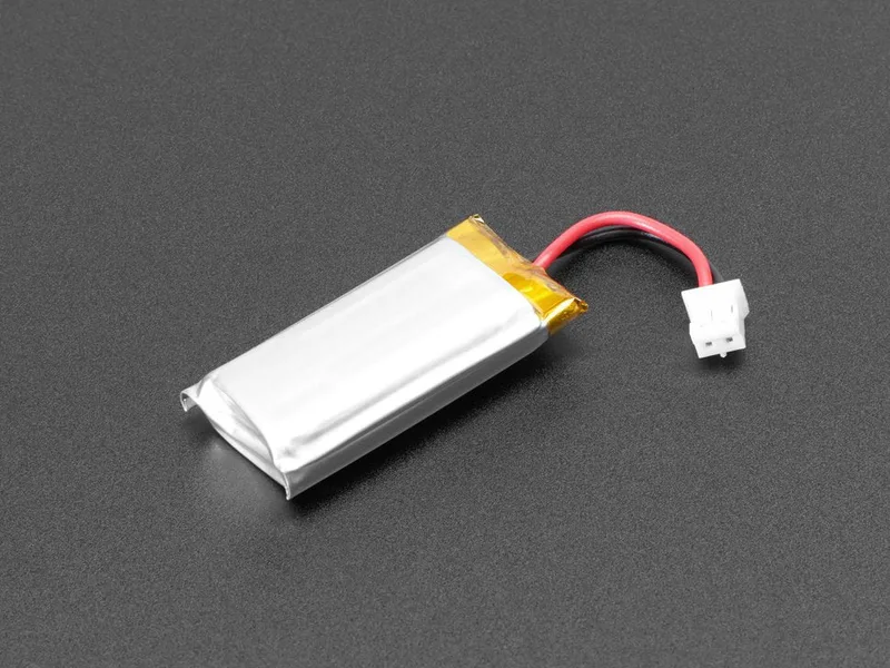 Lithium Ion Polymer Battery Ideal For Feathers - 3.7V 400mAh