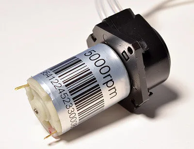 Peristalic Liquid Pump with Silicone Tubing