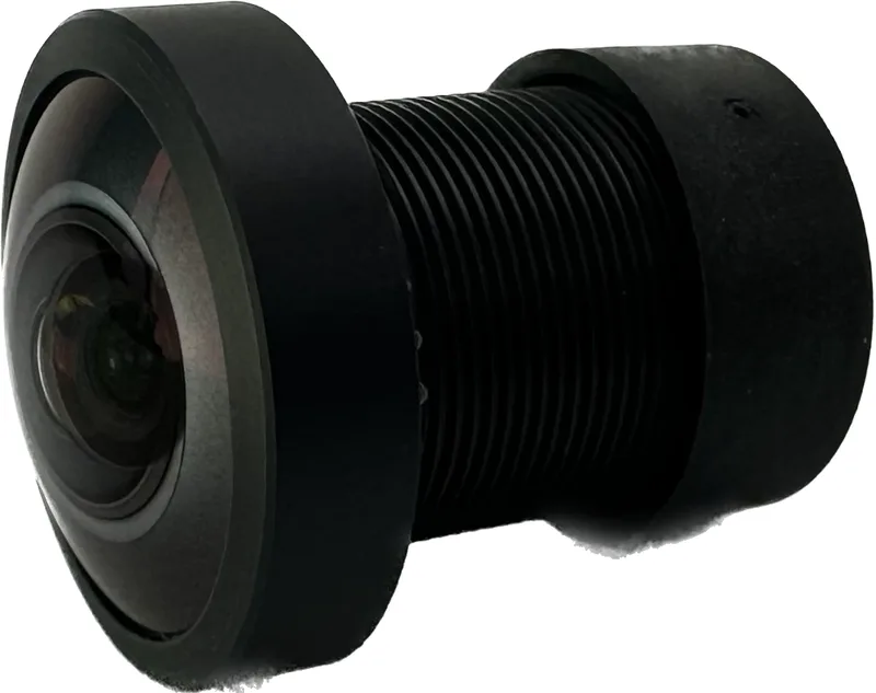 M12 Lens, 12 Megapixel, 2.7mm, wide angle lens - ~185 deg FOV Compatible with SC0870