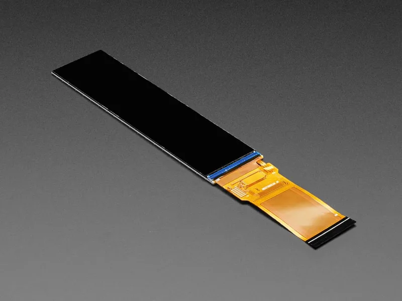 Rectangle Bar RGB TTL TFT Display - 3.7" 240x960 No Touchscreen HD371001C40