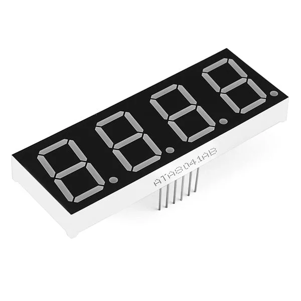 7-Segment Display - 1" Tall (Blue)