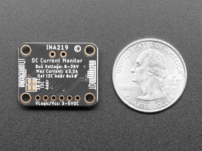 INA219  High Side DC Current Sensor Breakout - 26V ±3.2A Max STEMMA QT