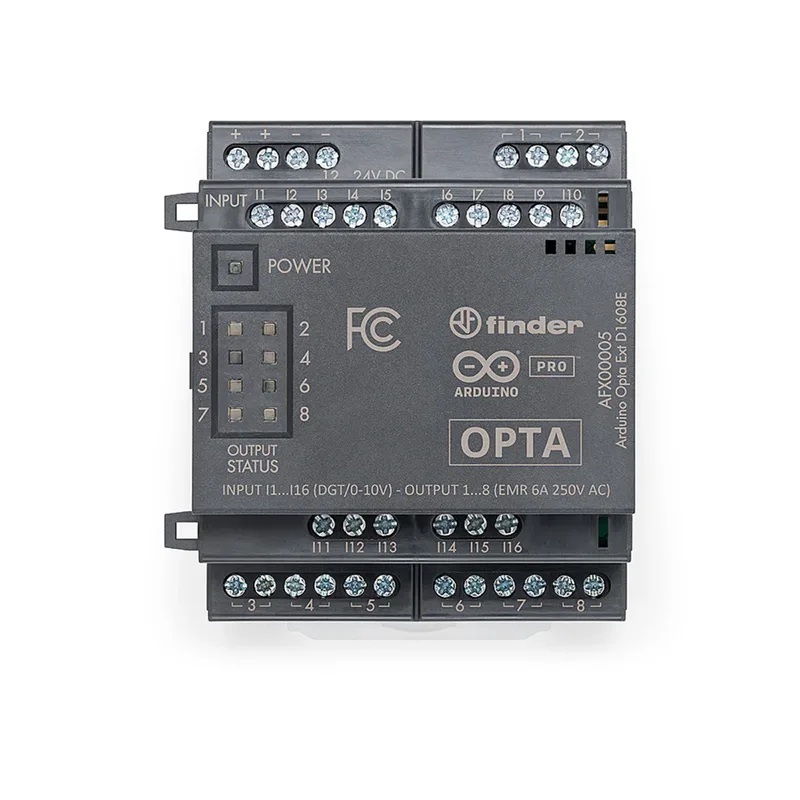 Official Arduino Pro Opta Ext D1608E Expansion Board - AFX00005