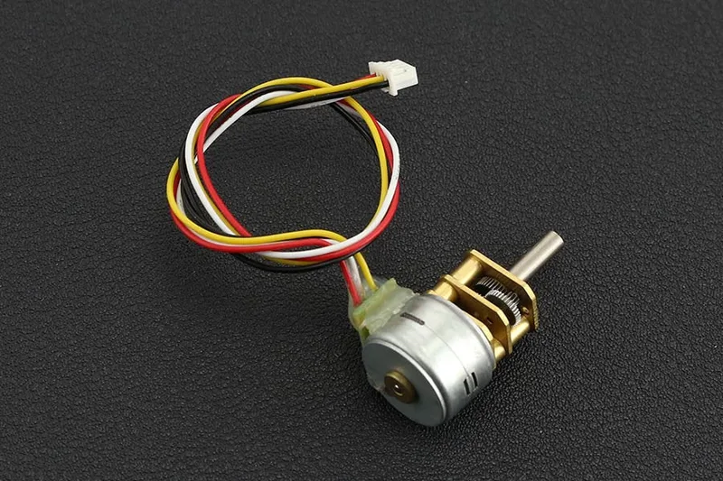 Micro Metal Geared Stepper Motor (12V 0.6kg.cm)
