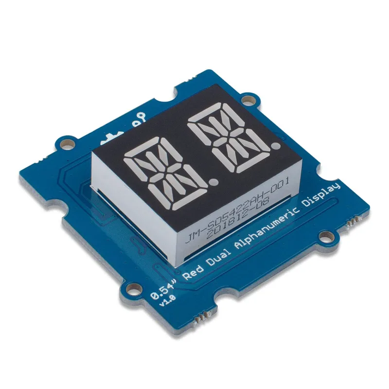 Grove - 0.54" Red Dual Alphanumeric Display