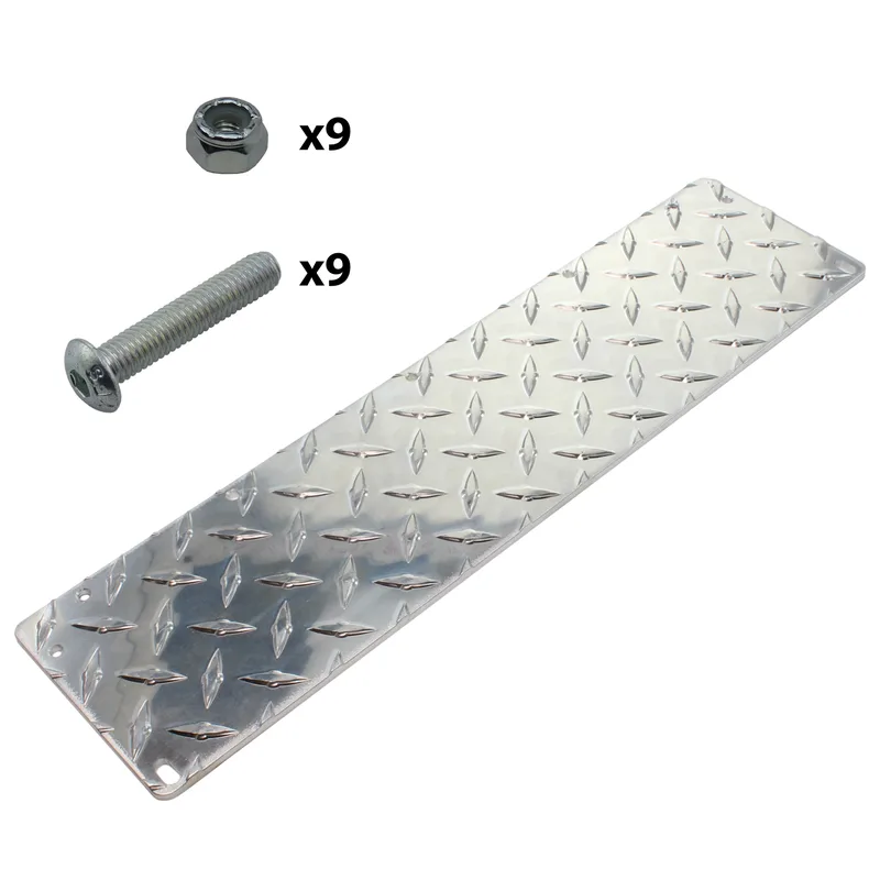 FRC Field Guardrail End Reinforcement Tread Plate